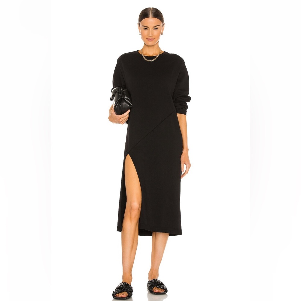 L’Academie Tee MIDI Dress, Black, XS, Never worn, good as new